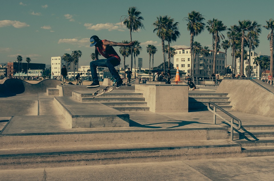 skateboarding je stále více populární